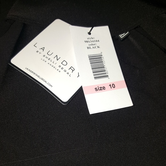 Final!Laundry By Shelli Segal Cold-Shoulder  Dress - Picture 3 of 3